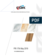 CDK Porcelain Tiles Stock