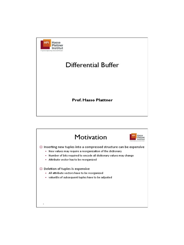 Differential Buffer PDF Information Retrieval Computer Engineering