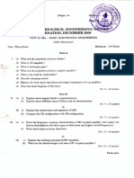 Cs It 04 304-Basic Electronics Engineering, December 2008