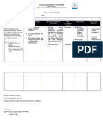 Health Teaching Plan Format