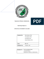 Financial Management Report