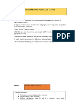 LECTURE Statics of Rigid Bodies