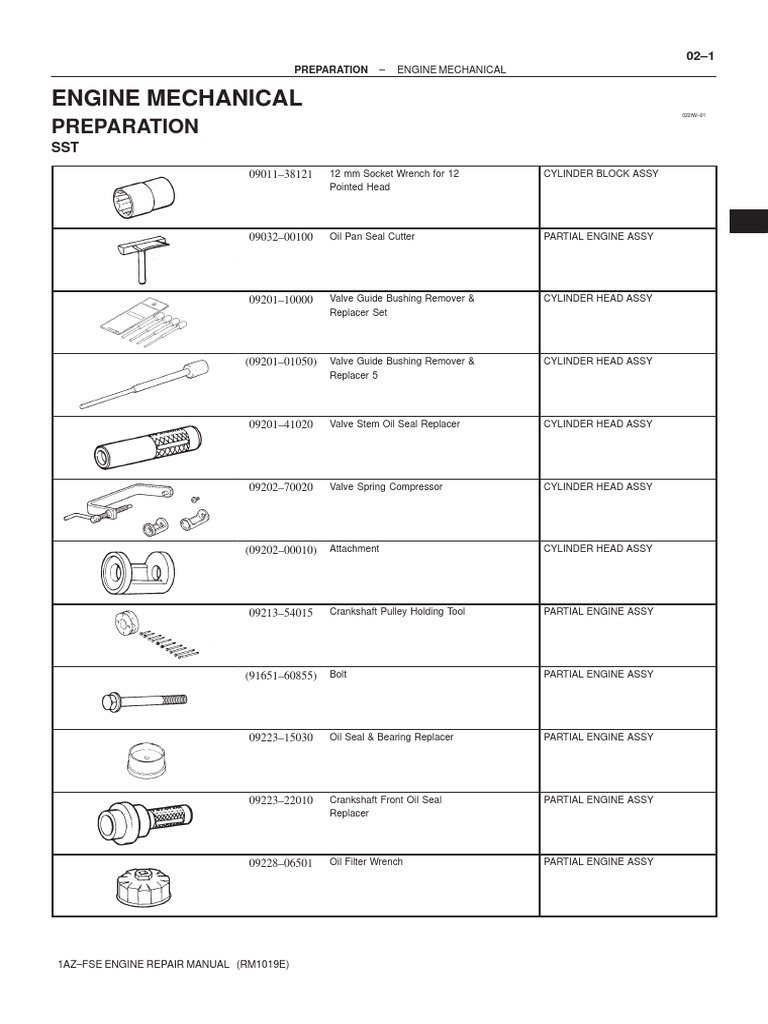 Engine Mechanical Preparation PDF Engines Valve