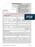 Pro Anerkennungszuschuss Antrag Formular