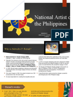 National Artist of The Philippines