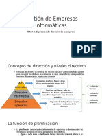 Tema 2 Gestión Empresas Informáticas