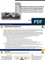 Implementasi Refokusing Penggunaan Dau Dan DBH Ta 2021 Dalam Rangka Penanggulangan Pandemi Covid-19