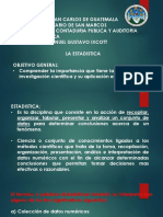 Clase 1. Que Es La Estadistica y La Investigación Estadistica