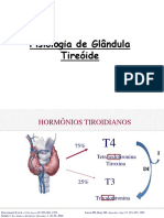 Fisiologia da Glândula Tireóide e Hormônios Tireoidianos