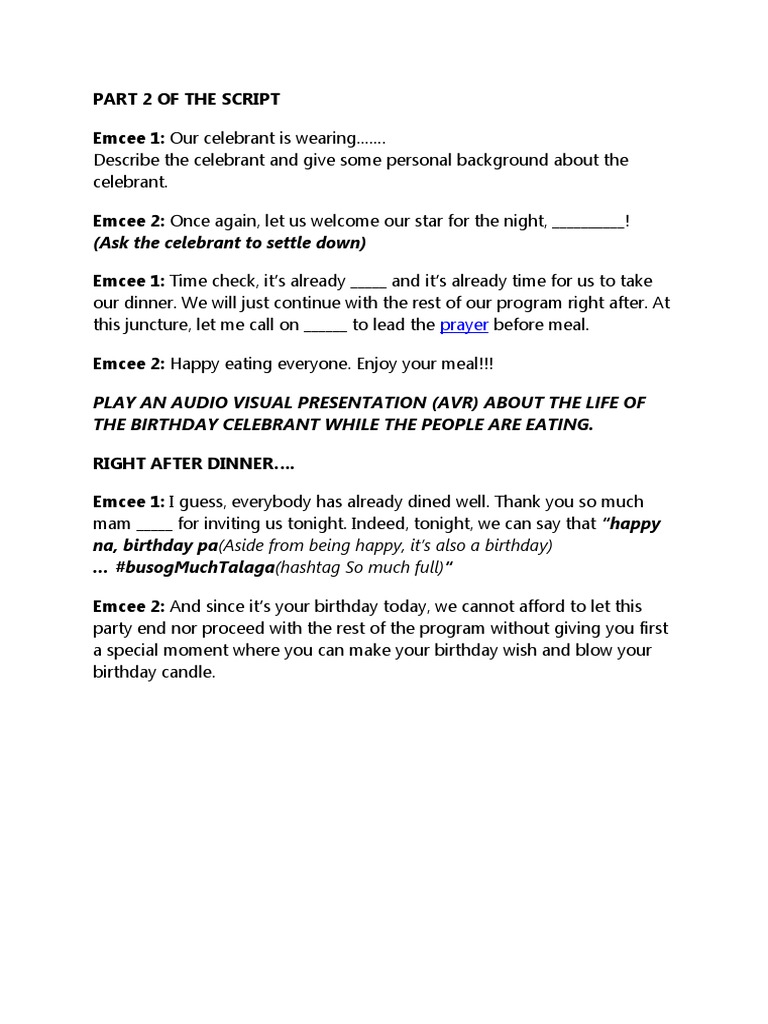 Birthday Party2 | PDF | Language Arts & Discipline | Art