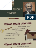Against Classical Marxism
