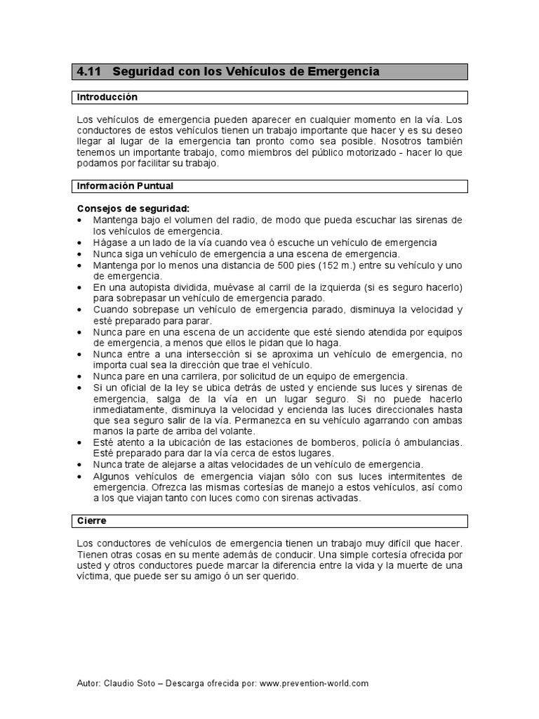 250 Charlas De Seguridad De Cinco Minuto Gratis 154 Pdf