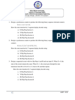 Digital Logic Design - (Eceg-3141) Project: Institute of Technology (Amit) Faculty of Electrical and Computer Engineering