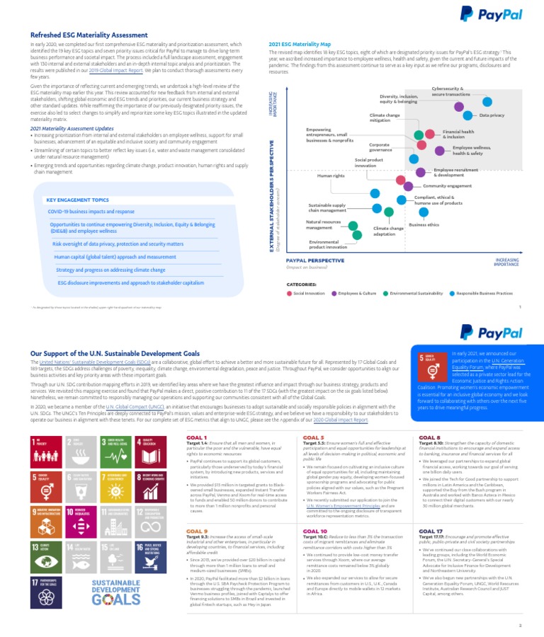 Esg Materiality Assessment Armanino - Free Word Template