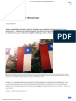 ¿Qué Es Ser Chileno o Chilena Hoy_ - Pontificia Universidad Católica de Chile