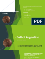 Trabajo Final PPT - EL FUTBOL ARGENTINO