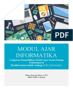 Modul Ajar Informatika Sesuai Prinsip Pembelajaran Berdiferensiasi