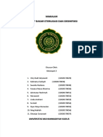 PDF Makalah Sterilisasi Amp Desinfeksi Compress