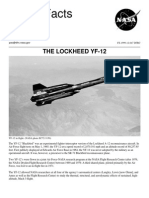 NASA Facts The Lockheed YF-12 1999