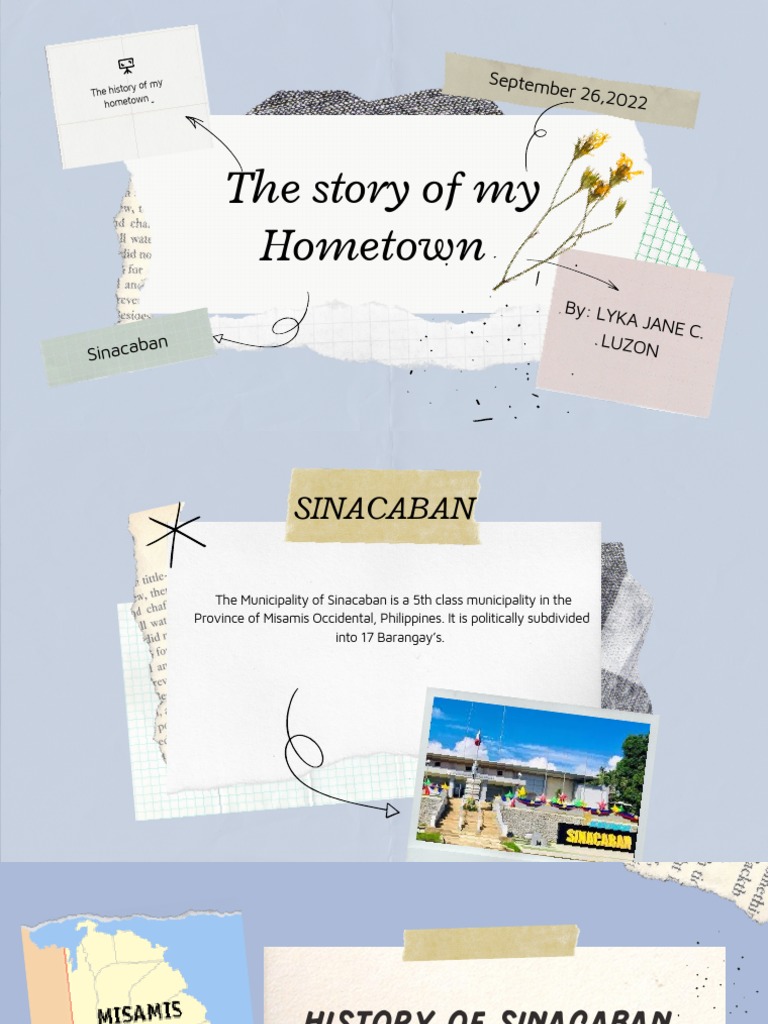 The Story Of My Hometown Pdf Philippines