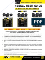 MXSelect Dumbell OwnersManual