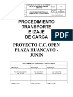 MPE-SSOMA-PROC-0009 - Trasporte É Izaje de Carga - Observado