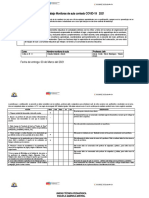 Plan de Trabajo Pedagógico Monitora de AULA COVID-19 1 Básico