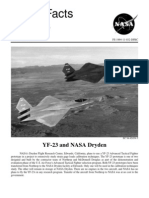NASA Facts YF-23 and NASA Dryden