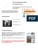 Cap - Cellule de Refroidissement Rapide