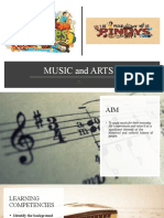 Music and Arts Grade 7 Mod 1