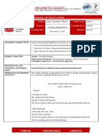 Personal Pronouns Lesson Plan