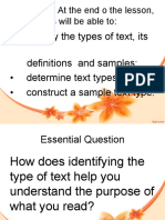 Text Types Notes