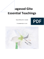 Bhagavad Gita Essential Teachings