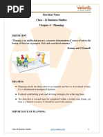 Class 12 Business Studies Chapter 4 - Revision Notes