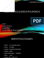 Bowo Neurology Case Report - HNP Slide