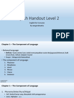 English Handout Level 2