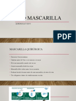 Uso Mascarilla