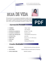 Hoja de Vida Gladys Lopez PDF
