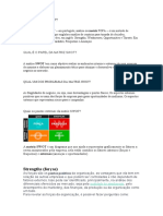 O que é a matriz SWOT em 40