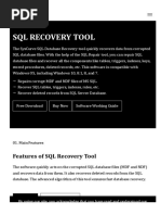 SQL Recovery Tool.