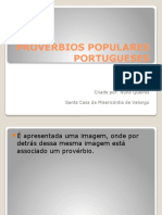 Provérbios Populares Portugueses
