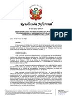 RJ 052 2022 Onp JF Designan Analista de Aplicaciones Oti. Revisado JLDC 07.03.22 VF HR 033119 2022 R R R R PDF