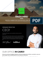 Green Mind Agency - Presentation and Quotation - Generic