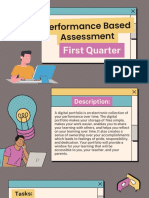 Performance Based Assessment Grade 3
