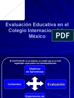 Evaluacion Educativa en El Inter
