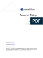 Basics of Dialup