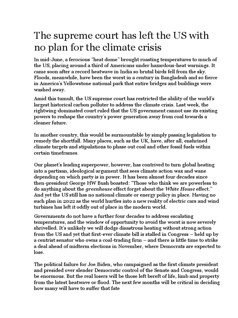 Тексти Climate crisis перевод | PDF | Climate Change | Coal