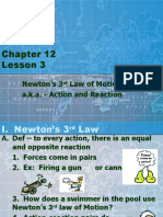 Newton's 3rd Law, Momentum