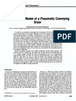 SN4 OK Mathematical Model of A Pneumatic Conveying