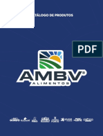 Cátalogo AMBV Alimentos - Impressão